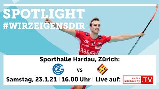 Spotlight GC Unihockey vs HC Rychenberg Winterthur 230121 [upl. by Geithner504]