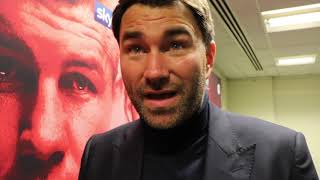 EDDIE HEARN REACTS TO KASH ALI BITING PRICE FITZGERALD WIN OVER FOWLER SMITH WIN OVER EGGINGTON [upl. by Yatnod]