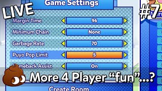 「LIVE」Puyo Puyo Tetris 2 7 More 4 Player quotFunquot [upl. by Laiceps]