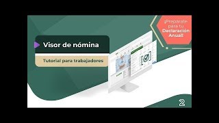 Tutorial Visor de nómina para trabajadores [upl. by Sigismondo]