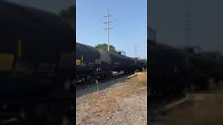 Our Friend Pete Scores Another Channel First CONRAIL Shared Assets Tank Train thru Essington PA [upl. by Roi332]