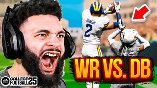 THE FIRST WR VS DB GAME OF COLLEGE FOOTBALL 25 PRINCEJMG VS TRAVIS HUNTER EPIC OT THRILLER [upl. by Tess]