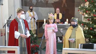 Aussendung der Sternsinger im Bistum Augsburg [upl. by Kiryt]