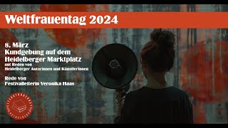 Weltfrauentag 2024  EMBRACE FEMINISM  Frauen in der Kultur [upl. by Llenram]