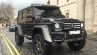 MERCEDES G500 4X4 IN LONDON [upl. by Rehpinnej]