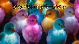 とってもかわいい‼️隠れたレインボーチキンを見つける🐥🐤🐣 001 [upl. by Mary]