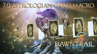 Simplify Astrologian Card Casting with Macro Setup [upl. by Micah]