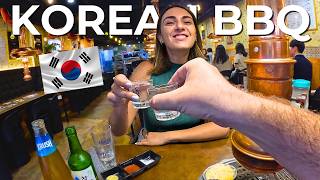 Ultimate Korean BBQ Experience Seoul Korea 🇰🇷 [upl. by Ydnat382]