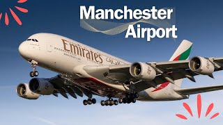 Manchester Airport Plane Spotting [upl. by Fisuoy]