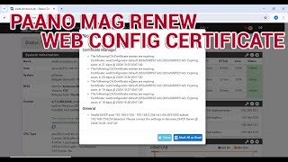 How to Renew PFSENSE Server CACertificates Web Configurator [upl. by Enelehcim577]