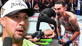 Brendan Schaub REACTS To Ilia Topuria vs Max Holloway [upl. by Vladamir322]