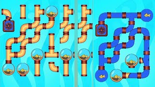 Save The Fish Gameplay Fishdom Hard Level Fish Rescue Android Game Save The Fish Gameplay [upl. by Myk]