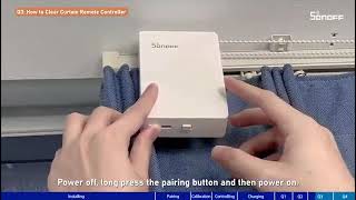 Sonoff Zigbee Smart Curtain Pulley Installation [upl. by Lecia540]