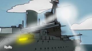 Hms Invincible 1907 animation [upl. by Mota]