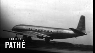 DeHavilland comet Dh106 plane 1949 [upl. by Yssis]