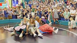 Hilarious Girls vs Devils Wheel Competition at Oktoberfest 2024 [upl. by Eniloj]