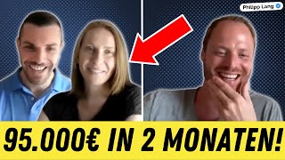 VERRÜCKT 95000€ in nur 2 Monaten  Experteninterview mit Miriam und Clemens [upl. by Erl]