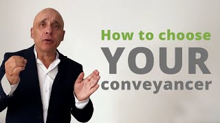 How to choose your conveyancer [upl. by Nezam397]