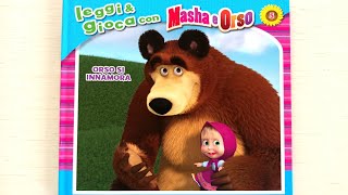 Masha e Orso ORSO SI INNAMORA  libro con giochi e attività  audiolibro per bambini [upl. by Sawyer]