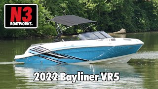 2022 Bayliner VR5  On Water  N3 Boatworks [upl. by Ahsatak]