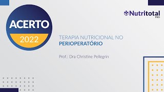 Terapia Nutricional no perioperatório [upl. by Hamann]