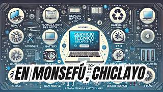 Servicio Técnico de Laptop y Pc en Monsefú💻Repara Pantalla Rota Batería🔋RAM Disco Duro SSD💽y Más [upl. by Hadihahs]