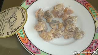 Boswellia Papyrifera Frankincense Taste Test amp Scent Profile [upl. by Atiekan]