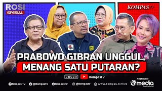 FULL DEBAT PANAS Rocky Gerung Eep amp Qodari Tanggapi Prabowo Gibran Unggul di Hitung Cepat  ROSI [upl. by Keller]