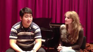 Soprano Milica Ilic amp Tenor Kang Wang on their Duet from Massenets Manon [upl. by York289]