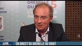 Grenelle du Droit 5  Denis Musson président dhonneur du Cercle Montesquieu [upl. by Nnaer]