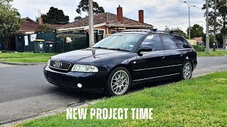 Time for a new project Audi A4 B5 Avant wagon [upl. by Placidia]