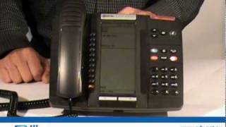 EDV Mitel 5320 IP Phone Tutorial  Features Manage Calls and Call Forwarding [upl. by Gamal]