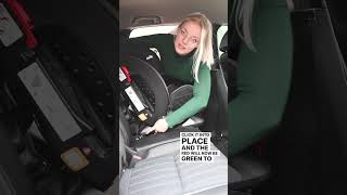 How to install ISO Fix car seat please read description honda childsafety cartips [upl. by Ecyle]