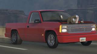 Cleetus McFarland Ruby Style LS Turbo Kit Fot Pickup  Beamng [upl. by Cesaria]