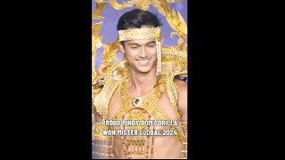 GWAPO AT MATANGKAD NA PINOY PANALO SA MR GLOBAL INTERNATIONAL PANOORIN KUNG BAKIT domcorilla [upl. by Nonnad212]