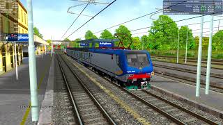 🔴ORTE  VITERBO su OPEN RAILS con un treno PARTICOLARMENTE LEGGERO🔴 [upl. by Yance]