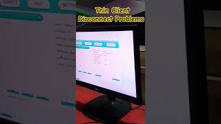 Thin Client Disconnect Problems thinclient computer networking computernetworking [upl. by Gannie754]