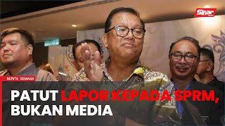 Dakwaan skandal rasuah ADUN Sabah Kenapa terus kepada media bukan SPRM [upl. by Meletius]