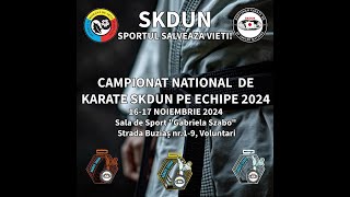 CAMPIONATUL NATIONAL ECHIPE KARATE SKDUN  PODIUM [upl. by Adarbil616]