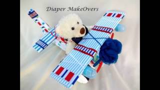 Unique Diaper Cakes for Baby Shower [upl. by Ayet]