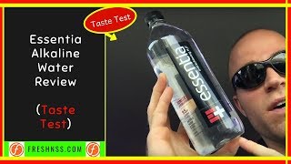 Essentia Alkaline Water Review Taste Test [upl. by Akinod]