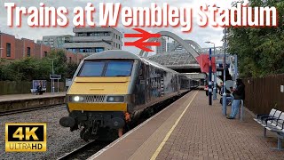 Trains at Wembley Stadium 3rd October 2024 [upl. by Ardolino]