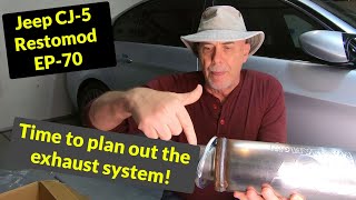 EP70  We lay out our exhaust system and prep our driveshafts for new ujoints [upl. by Nad12]