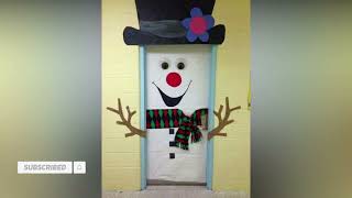 🎄CHRISTMAS CLASSROOM DOOR DECORATIONS  AMAZING DECOR IDEAS FOR CHRISTMAS🎄 [upl. by Guglielma]