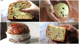 Easy panettone bread recipe with simple steps  sweet and aromatic bread recipe for Christmas 🎄 [upl. by Beisel]