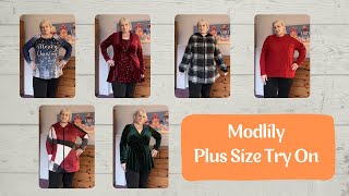 Modlily Try On Haul  Plus Size 1820  Over 50 [upl. by Alegnad]