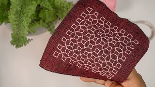 Sashiko Starter Easy Steps for Beginners [upl. by Jepson383]