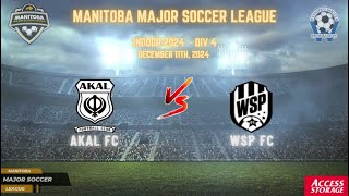 December 11th WSF Div 4 Akal FC vs WSP FC [upl. by Yate]