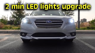 DIY LED Headlight Upgrade Easy and Effective [upl. by Rosy783]