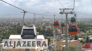 Mexicos new cable cars provide solutions for commuters [upl. by Nadeen]